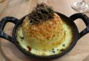 Twice Baked Cheddar Souffle and Truffle