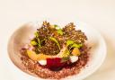 Roots and shoots with beetroot as the star at Arkle restaurant, Chester Grosvenor (c) John Allen