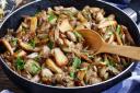 Mushrooms can make a simple yet indulgent winter meal. Image: Getty