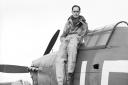 Squadron Leader Douglas Bader, seated on a Hurricane in September 1940. The following year he’d be stationed at RAF Tangmere in Sussex. Photo: F/O S.A. Devon, RAF Official Photographer/Imperial War Museum