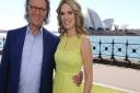 Charlotte Hawkins with Andre Rieu in Sydney where he performed with his Johann Strauss Orchestra in 2018 Photo: Robert Lemmens/Andre Rieu Productions / Piece of Magic Entertainment