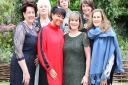 Trudy Burrows, Carol Barnett, Karen Metcalf (Chairman of Cheshire and North Wales Lady Taverners Region), Eileen Fitzgibbon, Sally Walker, Mary Leneghan and Georgia Morris