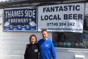 Thames Side Brewery's Andy and Michele