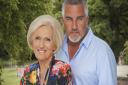 Mary Berry and fellow Bake Off judge Paul Hollywood. (Love Productions/Mark Bourdillon)