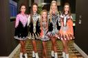 Irish Dancers: Nina Rawlings, Shannon Flannagan, Jaicie Withers, Annabell  Cawley and Ellie Rose Walker
