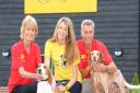 Volunteering with the dogs at Dog Trust Ilfracombe