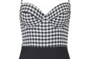 Topshop Gingham Swimsuit