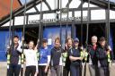 Royal Chester Rowing Club;  Ladies Master Eight crew (L-R);  Rowena Siddorn,  Zosia Archibald,  Jayne Shaw,  Maddie Lane,  Maria Labedska,  Angie Wellings, Karin Wolff and Linda Holloway