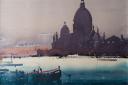 One of Steven Rigby's paintings of Venice