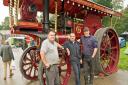 Dwain Morgan,Brian Morgan,Dave Hall,1915 Showman steam Engine