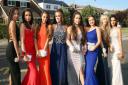 Immaculate make-up and stunning dresses as students pose for shots