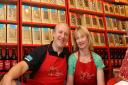 Paul and Emma Morris of the Chocolate Café