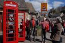 Tideswell opens its 'listen and learn' history box' Photo: Bill Bevan