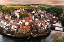 Staithes Rooftops by Keith Sayer