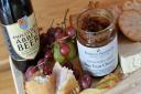 Beer Fruit Chutney served with ploughman's lunch