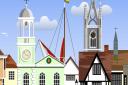 Nigel\'s first picture was of his hometown Faversham