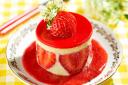 Le fraisier strawberry cake