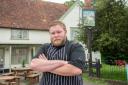 Chef Martin Ingram at The White Hart Inn Boxford  Photo: Charlotte Bond