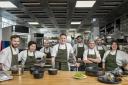Adam Harper and his team in Kitchen Photo: The Cavendish Hotel