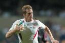 Will Greenwood in action for England