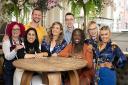 Ultimate Wedding Planner contestants; Bernie, Shabana, Toby, Yasmin, Jack, Charlene, Tash, Chantelle