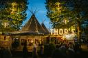 Artist impression of Thor's Tipi at York's Museum Gardens for 2023