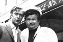The Italian Job had Michael Caine starring as Charlie Croker with Benny Hill as computer expert Professor Simon Peach. Image: Movie Stills Databse