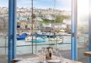The view of Porthleven from The Harbourside Refuge
