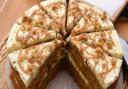 The slice of life, artisan cakes at The Bakehouse, Emmerdale Farm Shop in Darsham