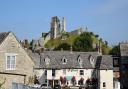 The Greyhound offers impeccable views of Corfe Castle