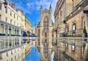 The stars have been out for the filming of the Wonka movie at Bath Abbey