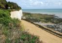 Stone Bay in Broadstairs is one of the many beaches in Kent that have been awarded a prestigious Blue Flag Award in 2021