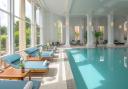 The newly refurbished pool at Chewton Glen is open for visitors from April 12