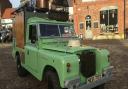 The iconic green Land Rover has been lovingly restored. Photo: John Brown 4x4