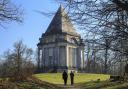 The 18th-century mausoleum at Cobham Wood was intended to be the last resting place of the Darnley family, but the unconsecrated mausoleum designed by Wyatt became a 'folly' in Humphry Repton's designed landscape.