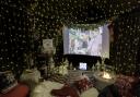 Get into the spirit of the season by making yourself a Wayfair Christmas cinema room. Photo: David Giles