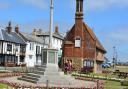 Aldeburgh's War Memorial honours the men and women of the twon who fell in two world wars. Image: Andrew Mutimer