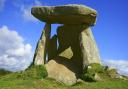 Trethevy Quoit is a well-preserved megalithic tomb that lies between St Cleer and Darite