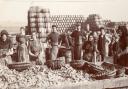 Herring workers in Southwold.