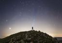Joshs photo shows Crooks Peak at night (c) Josh Dury Photo-Media