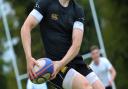 Rugby player Harry Simmons, who graduated from Gresham's School in the summer and has won an England under 18 call up