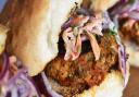 Pork and chorizo burgers, this month's recipe from Richard Hughes
