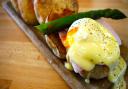 Muffins eggs and hollandaise