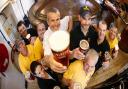 Cheers! The St Austell Brewery Brewhouse team