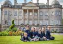Foremarke Hall today (some pupils included!)