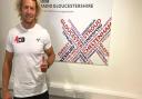 Billy Twelvetrees in the BBC Radio Gloucestershire studios