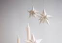 Hannah Ng's white paper stars are her best-selling Christmas decoration. 