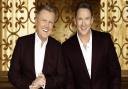 Aled Jones and Russell Watson are preparing for the launch of their third album together