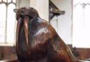 Our ancient churches are full of unexpected treasures such as this walrus bench end at Wortham St Mary.