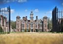 The impressive front view of Blickling Hall